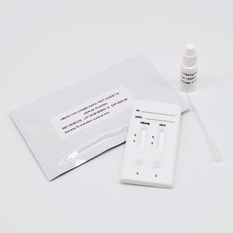 Комплект за бърз тест 2 в 1 Hbsag Hcv Combo 2 Panel